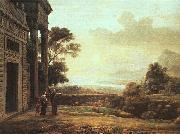 Claude Lorrain The Departure of Hagar and Ishmael oil painting artist